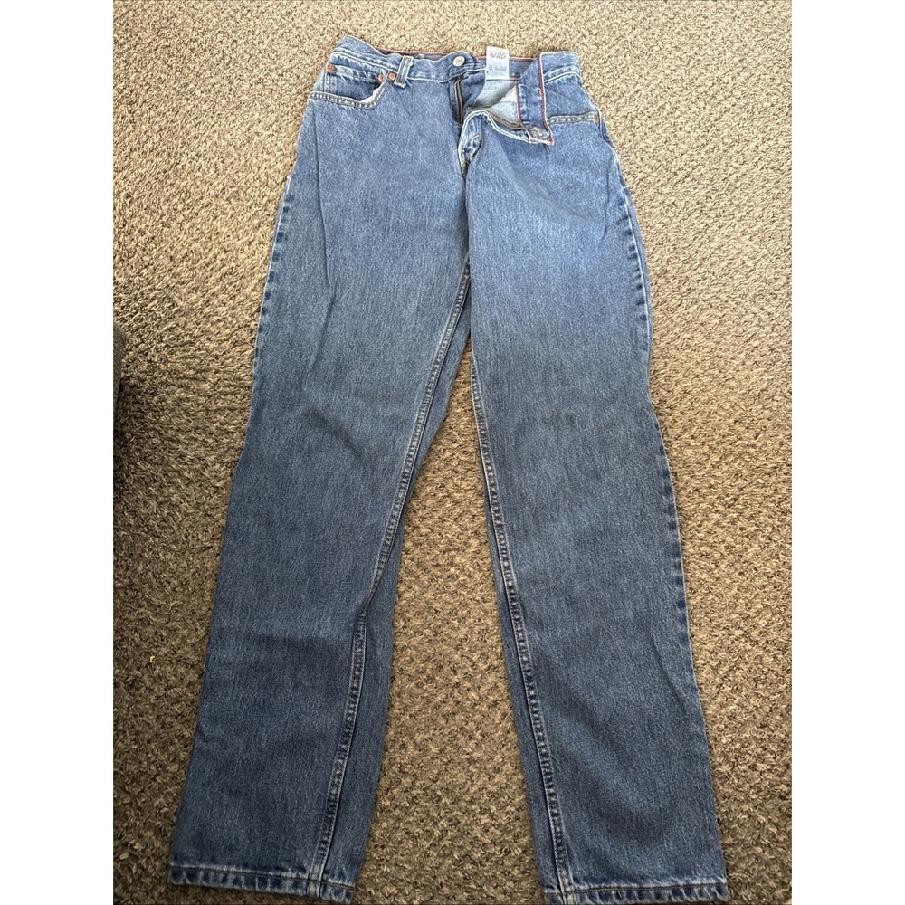 Levis 550 Classic Relaxed Jeans Womens 10L Blue Timeless Casual Chic